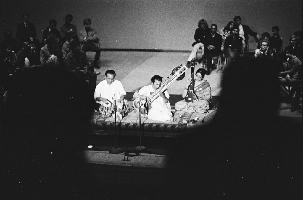 Ravi Shankar performs at Orchestra Hall - Gene Pesek for Chicago Sun-Times