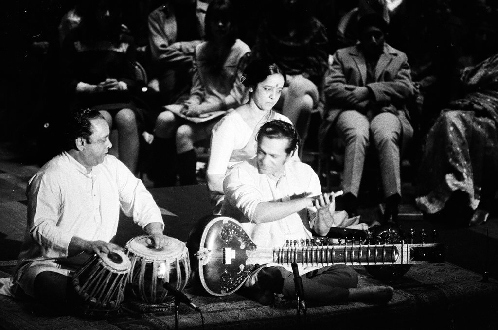 Ravi Shankar performs at Orchestra Hall - Gene Pesek for Chicago Sun-Times