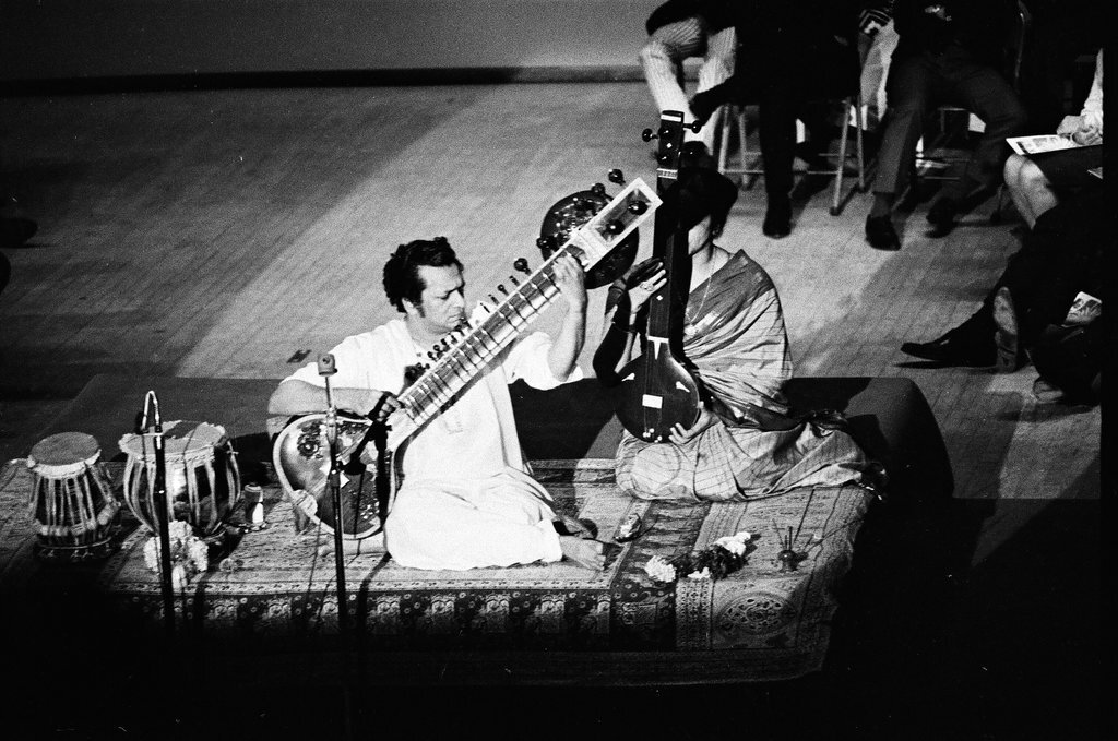 Ravi Shankar performs at Orchestra Hall - Gene Pesek for Chicago Sun-Times