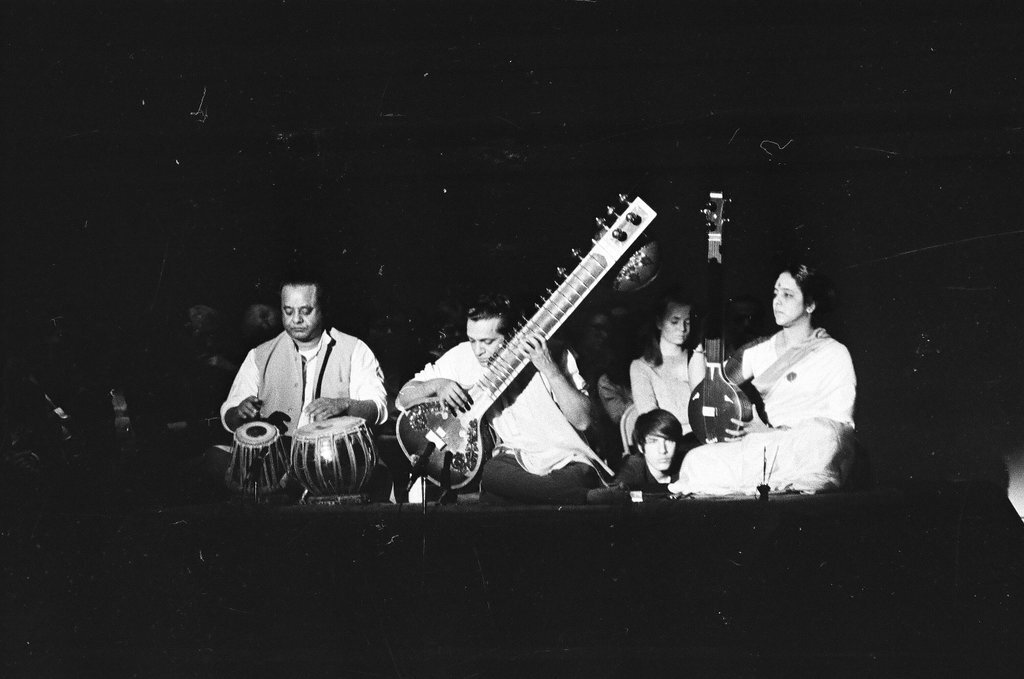 Ravi Shankar performs at Orchestra Hall - Gene Pesek for Chicago Sun-Times