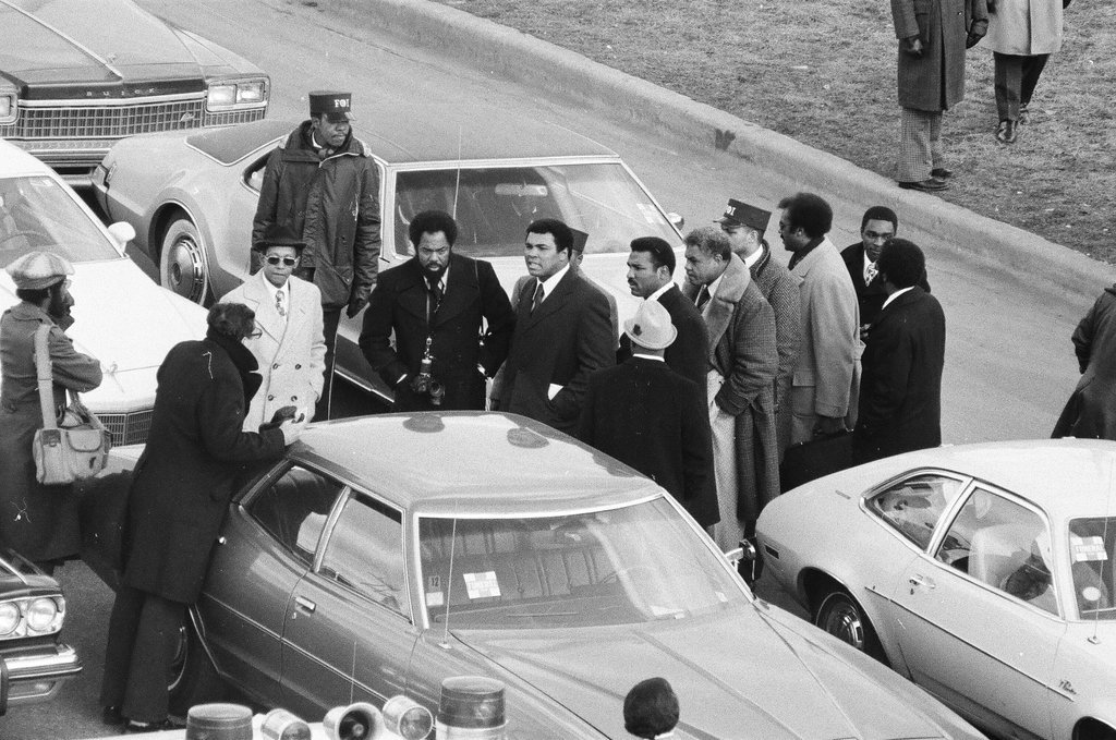 Elijah Muhammad funeral at Mosque Maryam - Bob Fila for Chicago Sun-Times