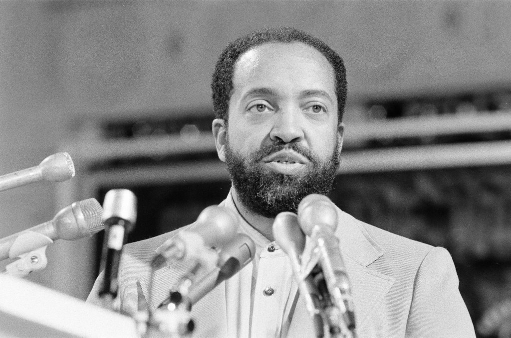Wallace D. Muhammad speaks about hostage situation - James (Jim) Klepitsch for Chicago Sun-Times