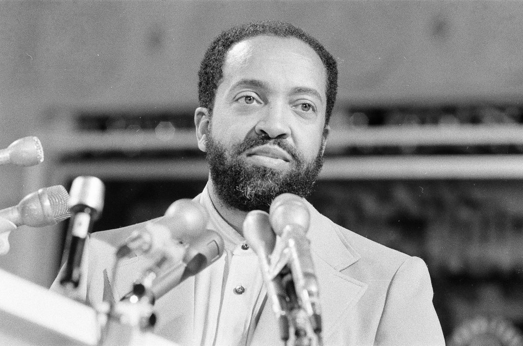 Wallace D. Muhammad speaks about hostage situation - James (Jim) Klepitsch for Chicago Sun-Times
