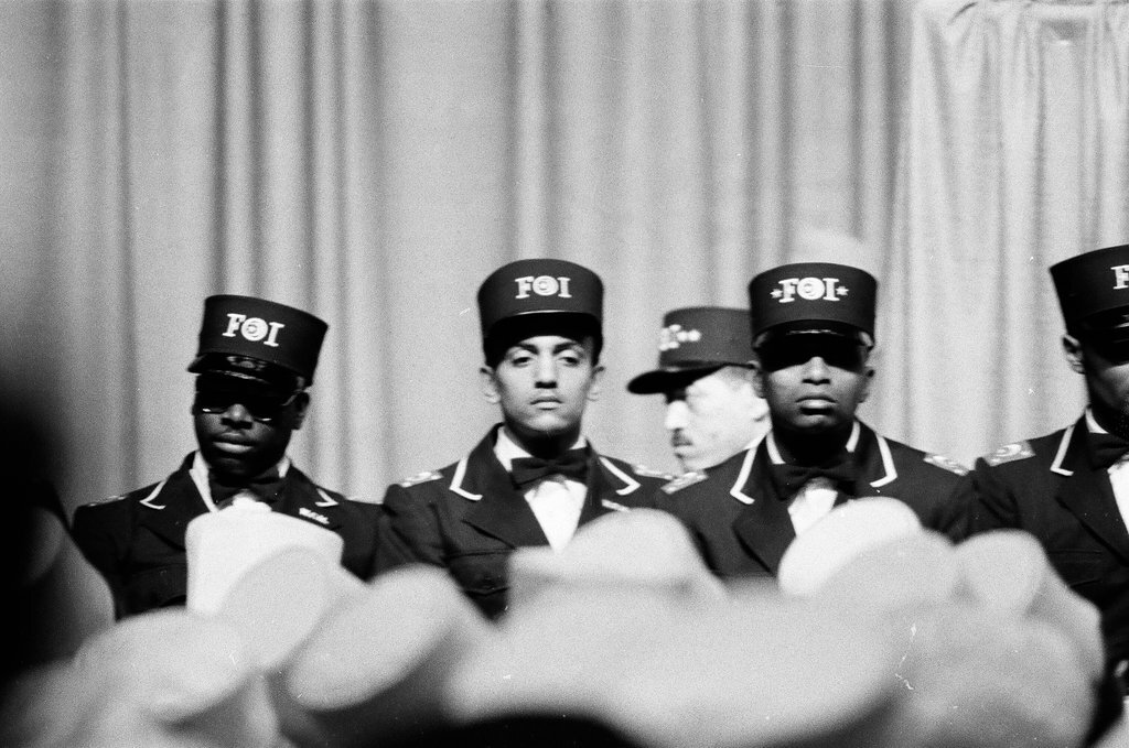 Elijah Muhammad funeral rites - Howard D. Simmons for Chicago Sun-Times