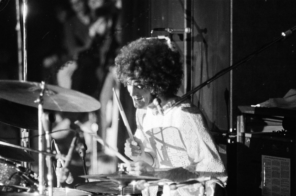 Grand Funk Railroad in concert - Bob (Robert) Black for Chicago Sun-Times
