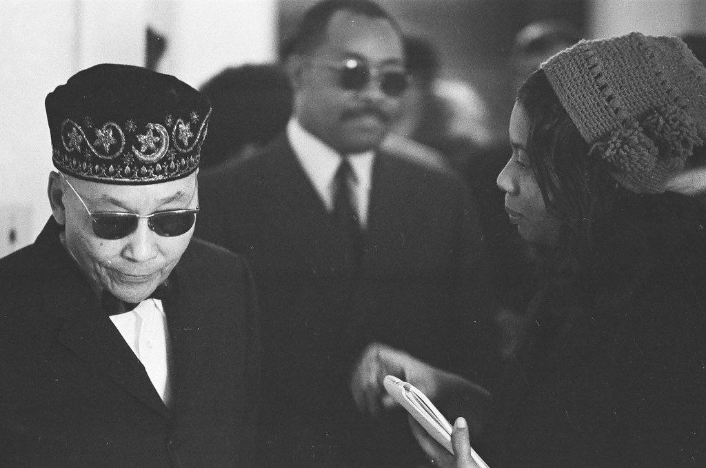 Elijah Muhammad press conference - John H. White for Chicago Sun-Times