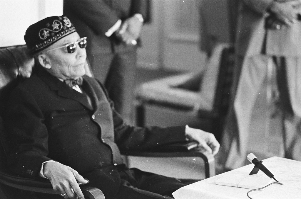 Elijah Muhammad press conference - John H. White for Chicago Sun-Times