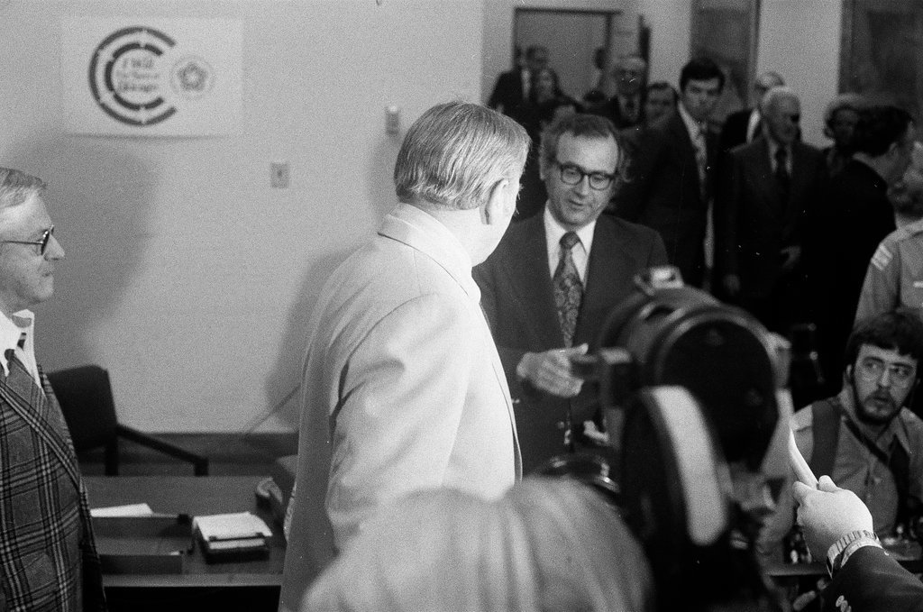 John Wayne honored by Mayor Daley - Charles Krejcsi for Chicago Sun-Times