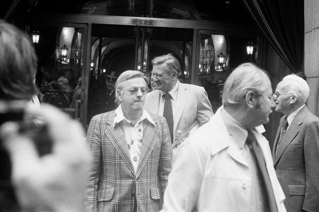 John Wayne honored by Mayor Daley - Charles Krejcsi for Chicago Sun-Times