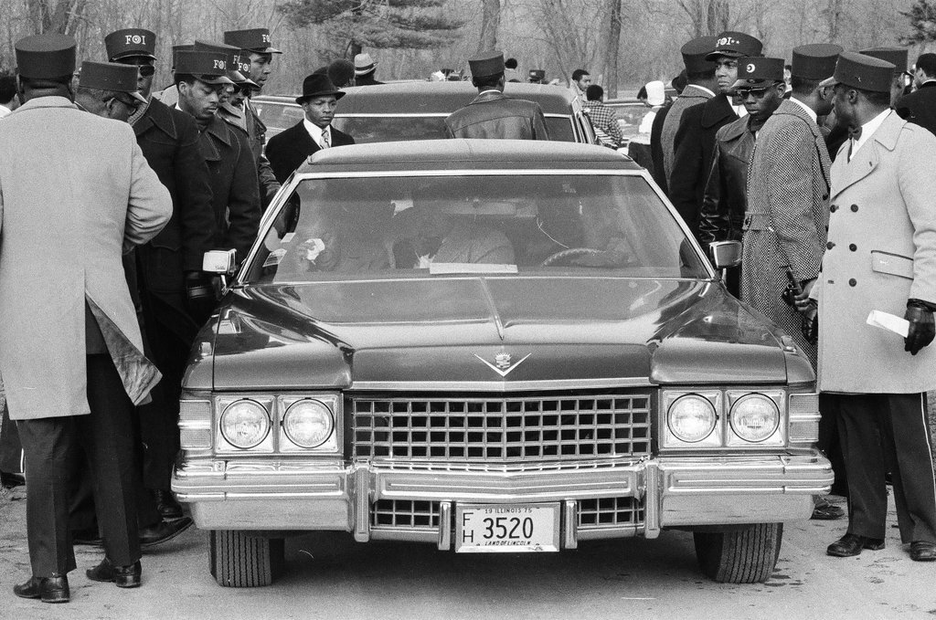 Elijah Muhammad funeral and burial - Randy B. Leffingwell for Chicago Sun-Times