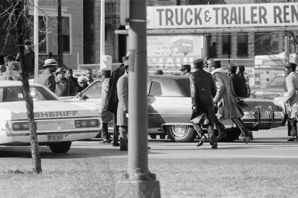 Elijah Muhammad funeral and burial - Randy B. Leffingwell for Chicago Sun-Times