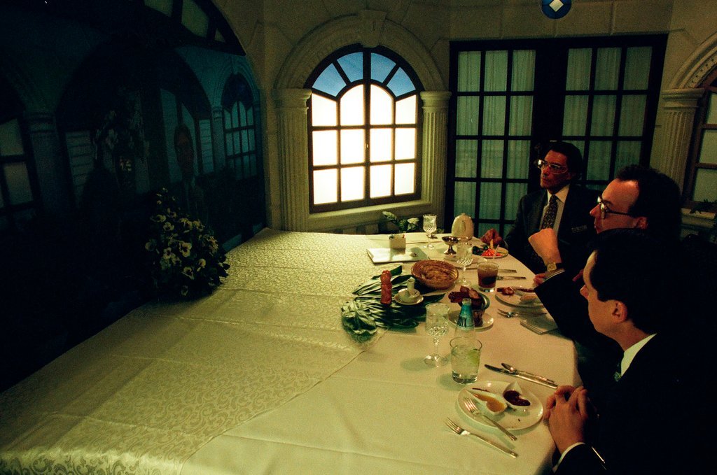 Teleconference luncheon at Palmer House Hilton - Chicago Sun-Times