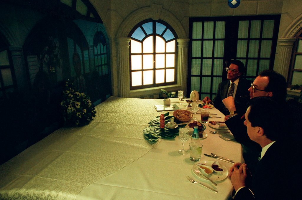 Teleconference luncheon at Palmer House Hilton - Chicago Sun-Times
