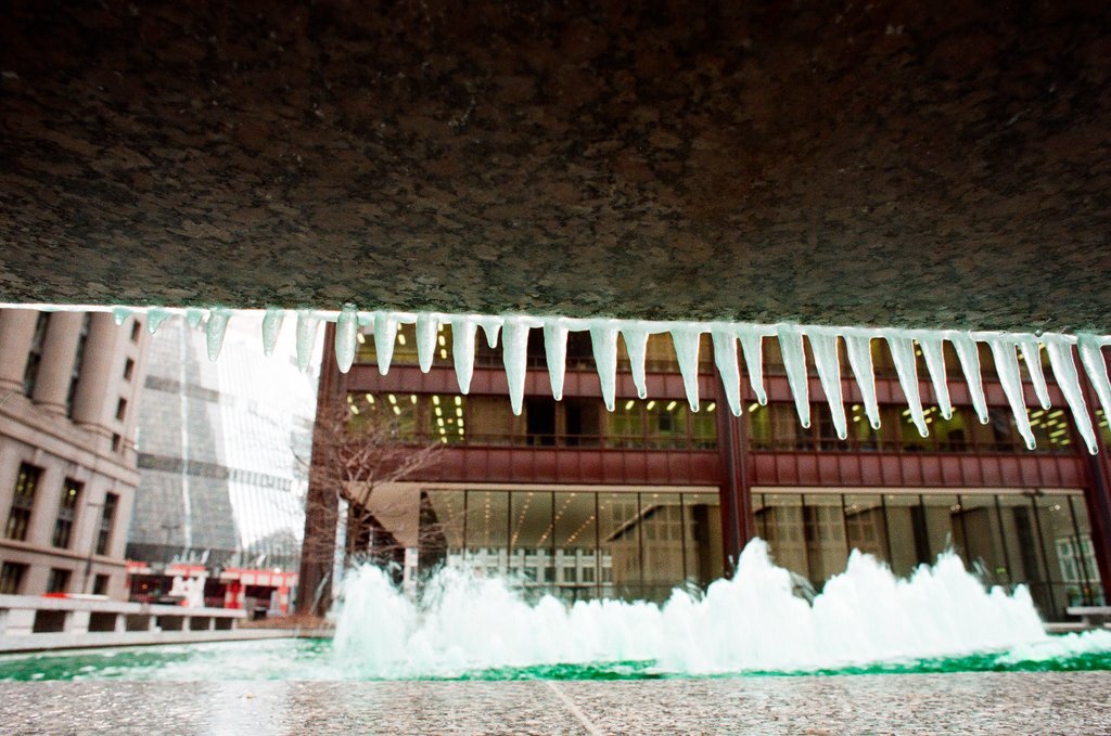 Green fountains for St. Patrick's Day - Chicago Sun-Times