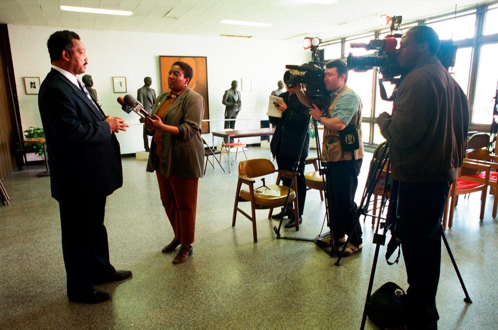 Jesse Jackson at PUSH Coalition meeting - Chicago Sun-Times