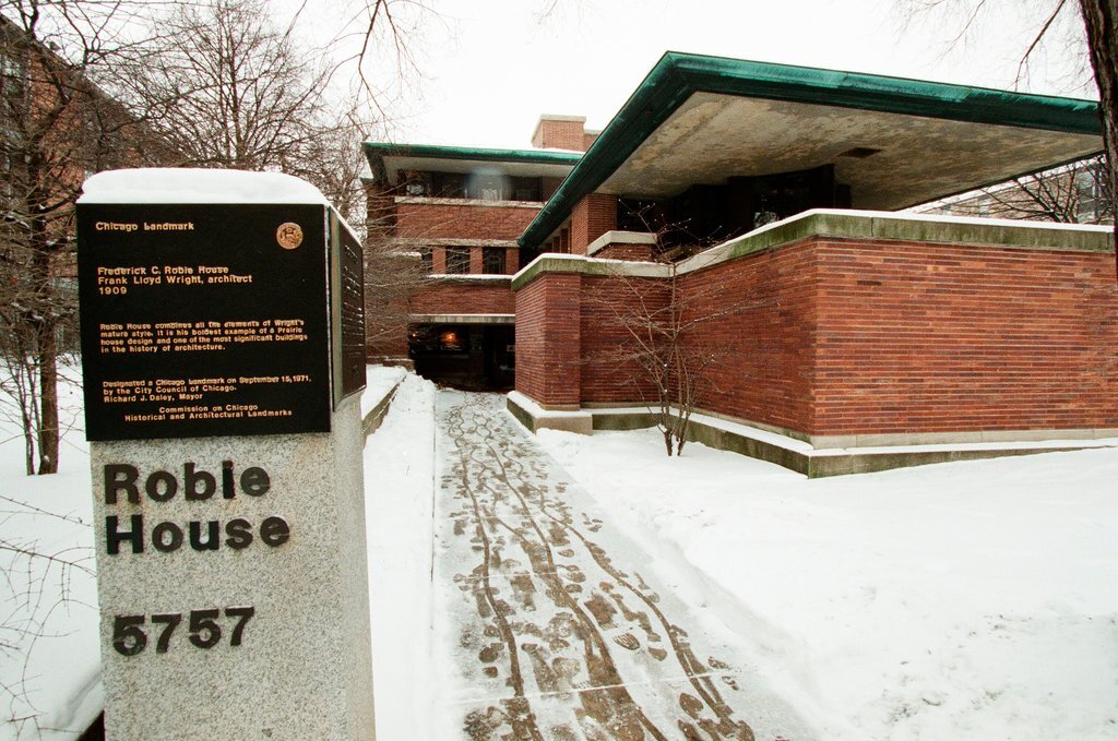 Frank Lloyd Wright's Robie House in Hyde Park - Chicago Sun-Times