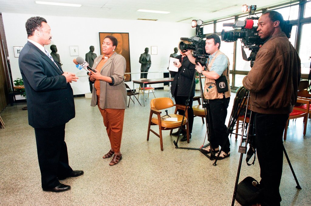 Jesse Jackson at PUSH Coalition meeting - Chicago Sun-Times