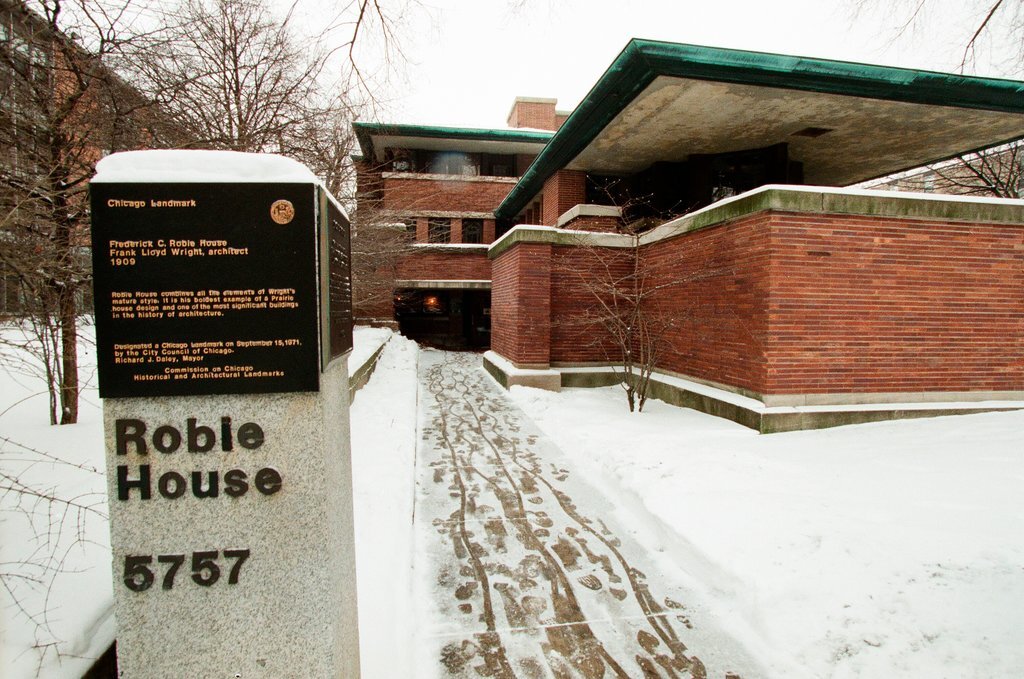 Frank Lloyd Wright's Robie House in Hyde Park - Chicago Sun-Times