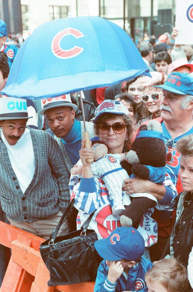 Cubs rally in the Loop - Nancy Stuenkel for Chicago Sun-Times