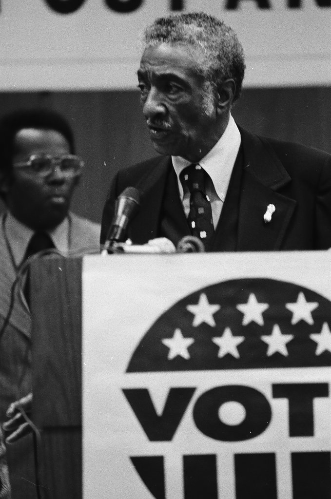 Caucus of Black Democrats at voting event - Chicago Sun-Times
