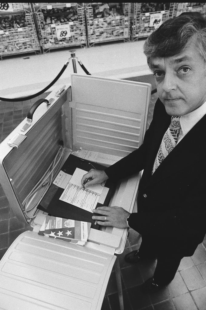 Votomatic election system and ballots - Chicago Sun-Times