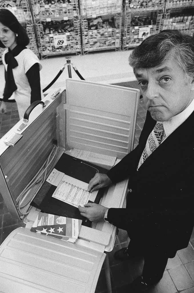 Votomatic election system and ballots - Chicago Sun-Times