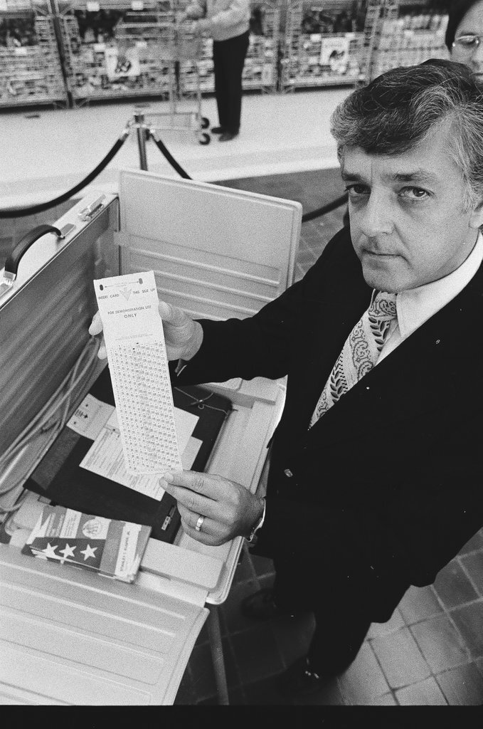 Votomatic election system and ballots - Chicago Sun-Times