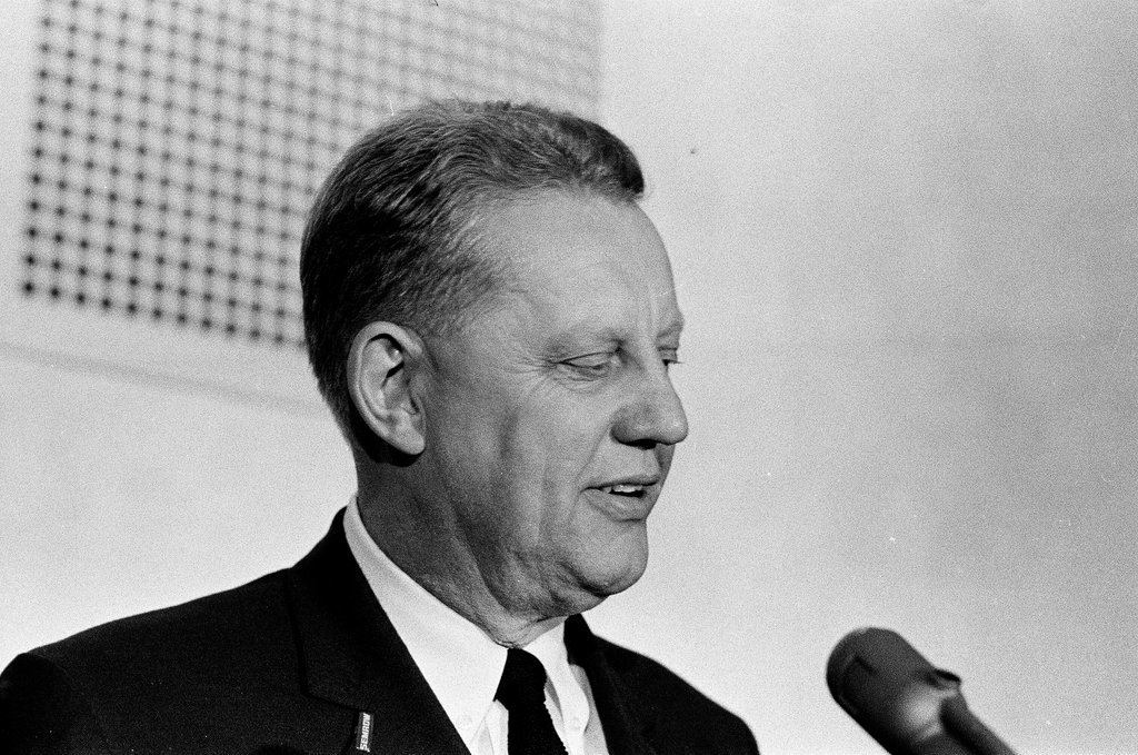 Mayor Richard J. Daley with candidates on election night - Chicago Sun-Times
