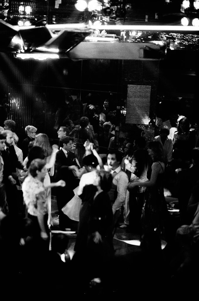 People at Huckleberry's disco club - Chicago Sun-Times