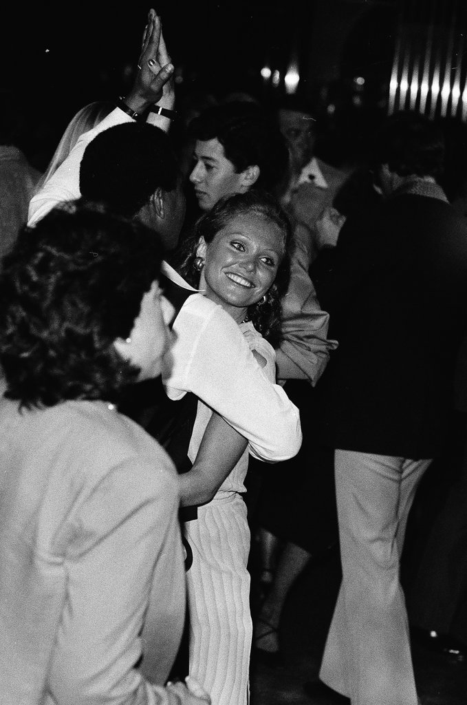 People at Huckleberry's disco club - Chicago Sun-Times