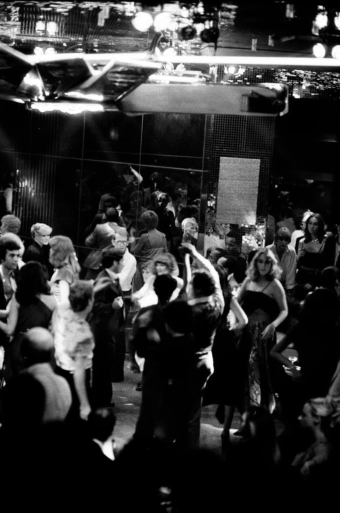 People at Huckleberry's disco club - Chicago Sun-Times