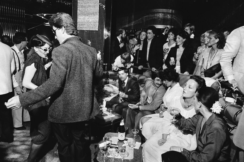 People at Huckleberry's disco club - Chicago Sun-Times
