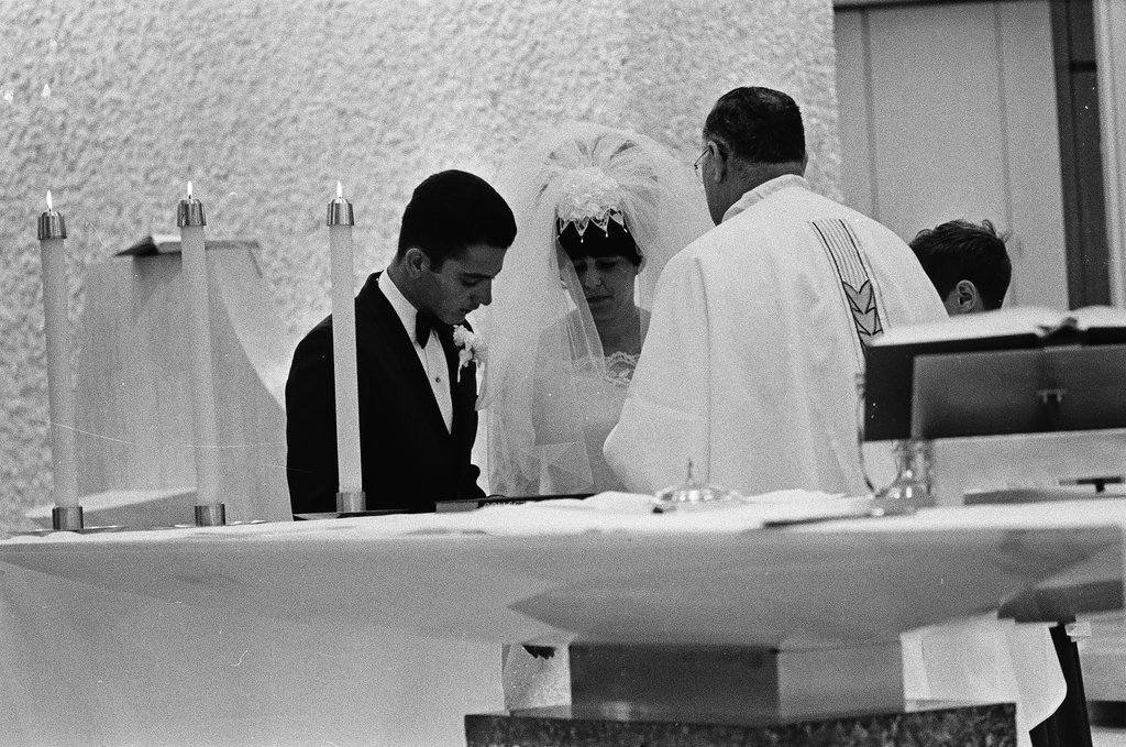 Italian wedding ceremony in unidentified church - Chicago Sun-Times
