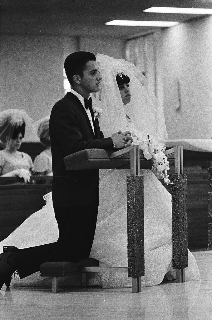 Italian wedding ceremony in unidentified church - Chicago Sun-Times