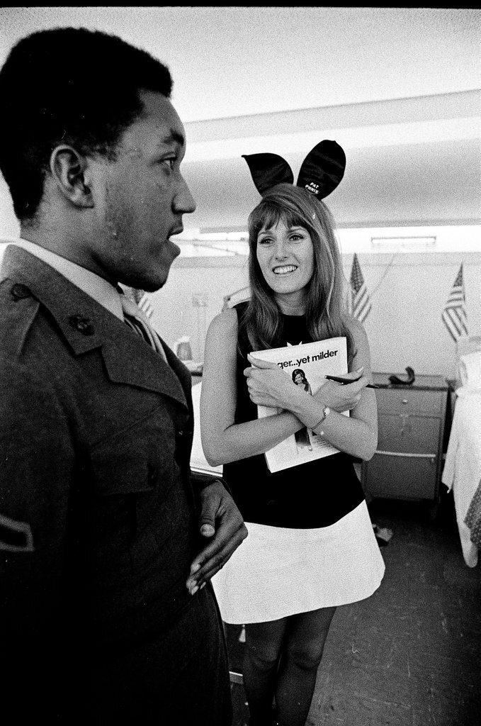 Playboy Bunnies visit hospital - Chicago Sun-Times