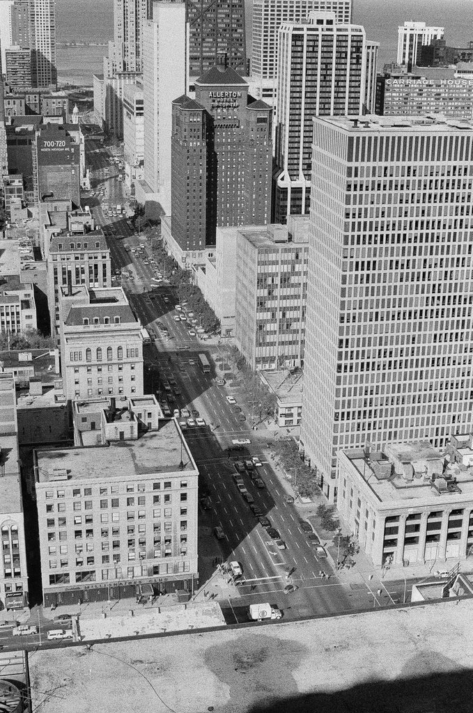 Aerial shots of the Loop - Gene Pesek for Chicago Sun-Times