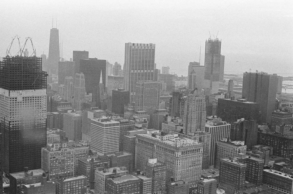 View of Chicago Loop skyline - Edward DeLuga for Chicago Sun-Times