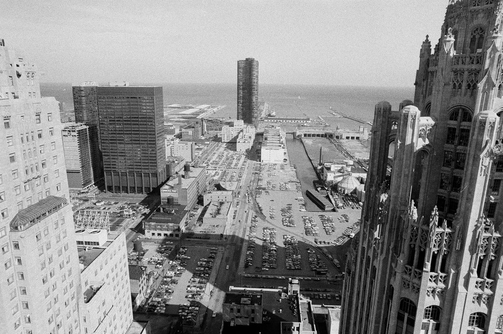 Aerial shots of the Loop - Gene Pesek for Chicago Sun-Times