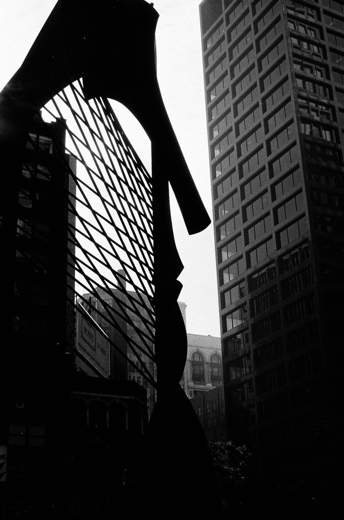 Chicago Picasso sculpture at the Civic Center - Ray Burley for Chicago Sun-Times