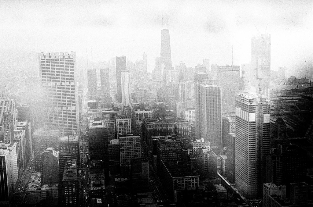 View of Chicago Loop skyline - Edward DeLuga for Chicago Sun-Times