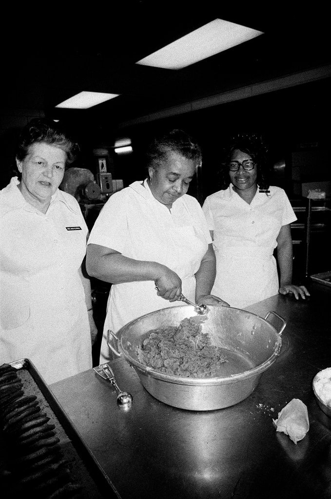 Students at work at Westinghouse Area Vocational High School - Chicago Sun-Times