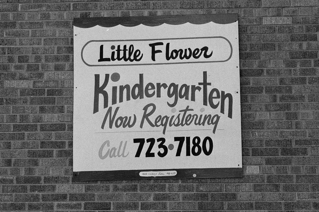 Exterior of vacant Little Flower High School - Chicago Sun-Times