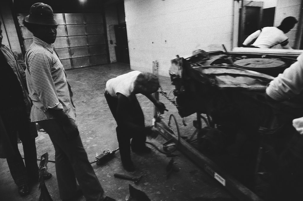 Students at work at Westinghouse Area Vocational High School - Chicago Sun-Times