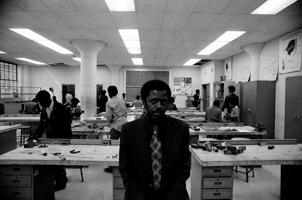 Students at work at Westinghouse Area Vocational High School - Chicago Sun-Times