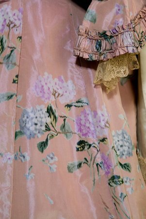 Bertha Palmer's wrapper (fabric detail) - House of Worth (Firm)