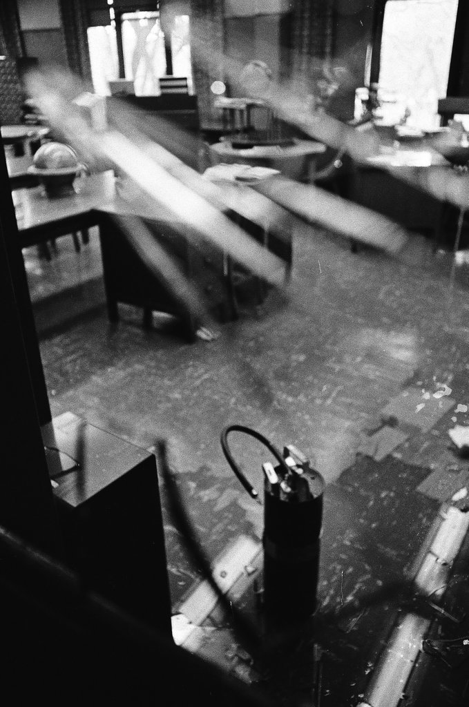 Student demonstration at Harrison Technical High School - Chicago Sun-Times