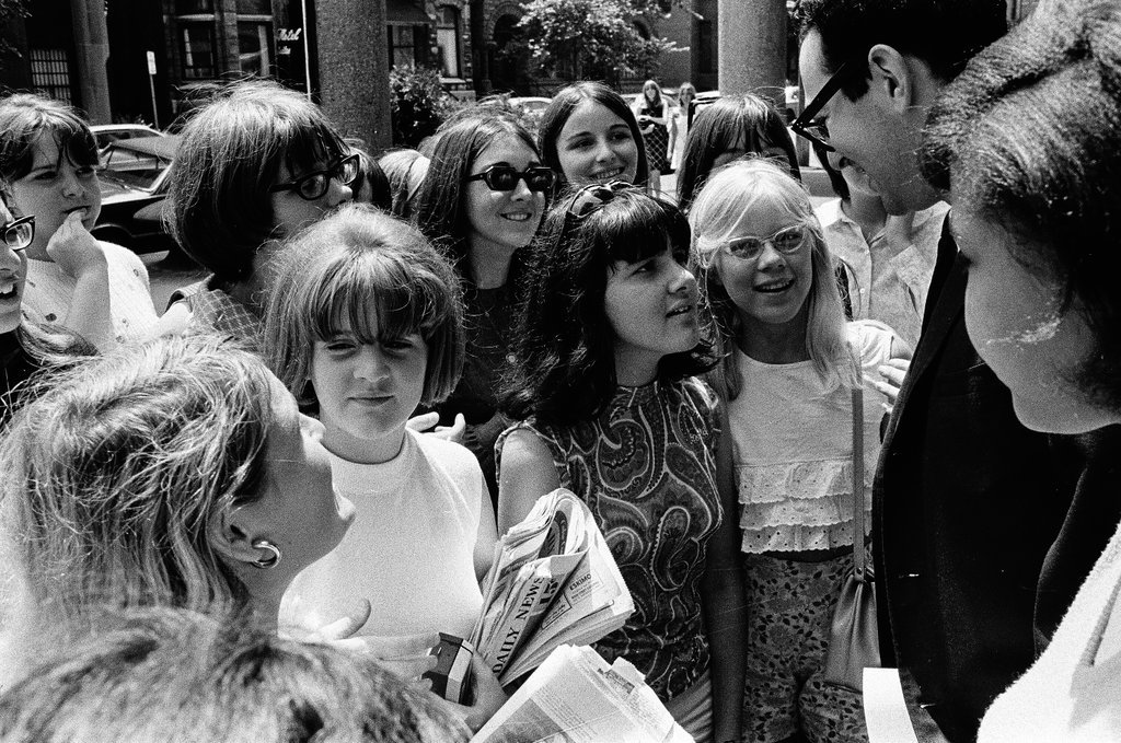 The Monkees at the Chicago Stadium - Gary Settle for Chicago Sun-Times