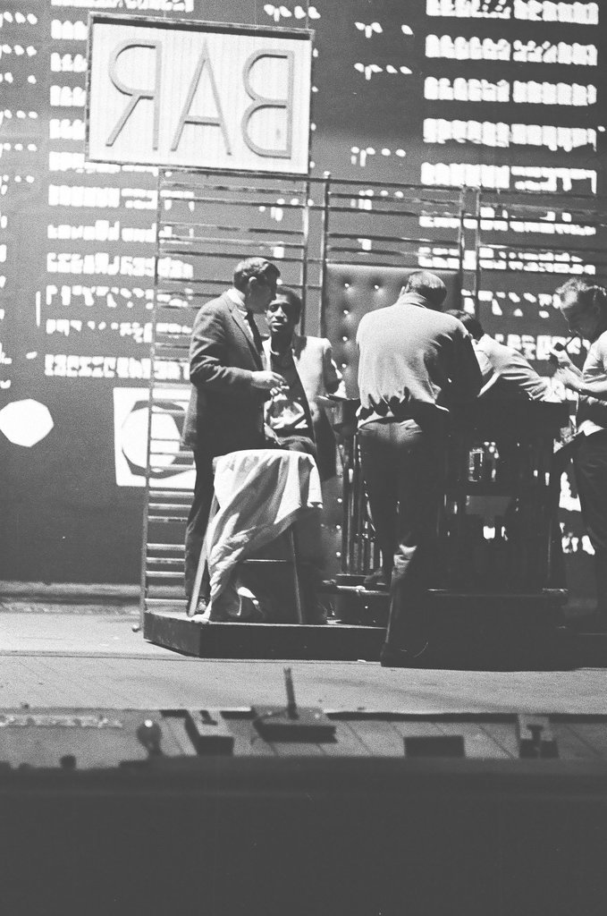 Sammy Davis, Jr. rehearsing - John Jaqua for Chicago Sun-Times