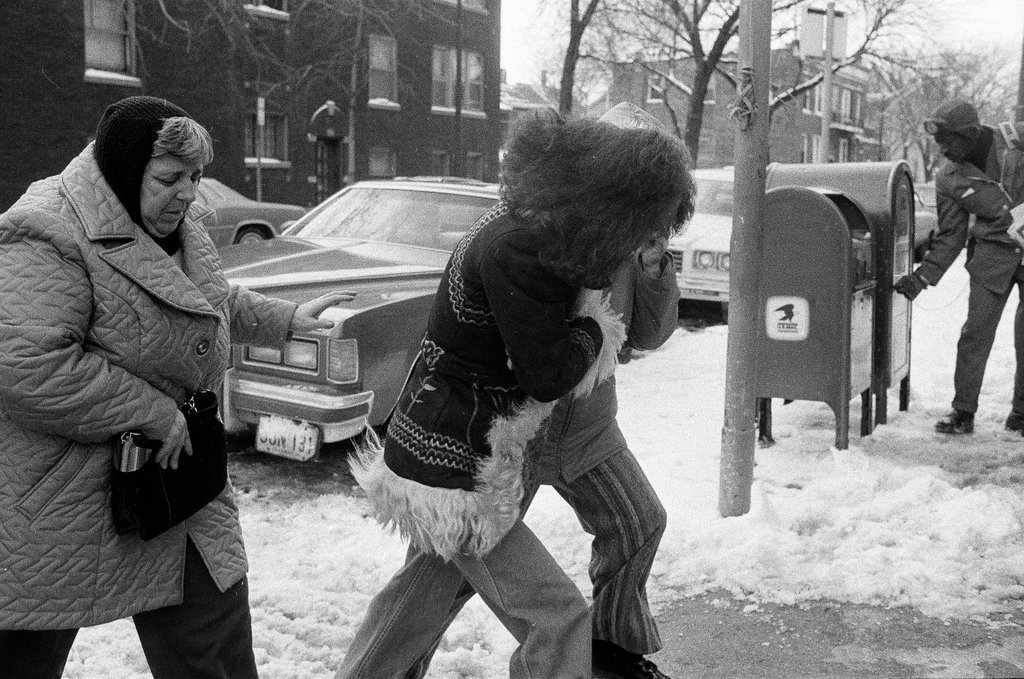 George Del Vecchio getting out of a car - Jerry Tomaselli for Chicago Sun-Times