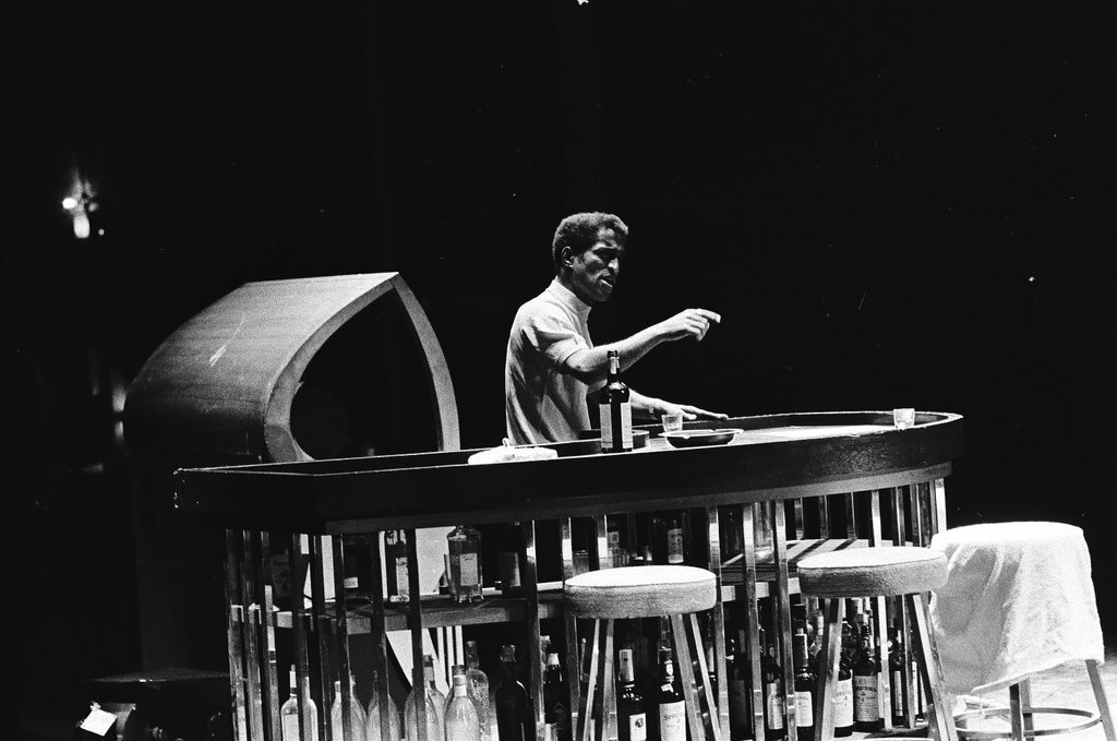 Sammy Davis, Jr. rehearsing - John Jaqua for Chicago Sun-Times